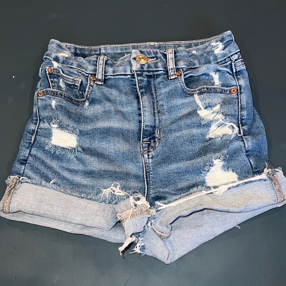 American Eagle Curvy Hi Rise Shortie